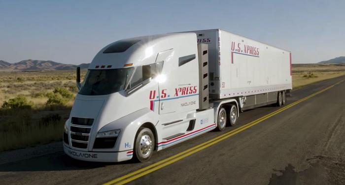 Nikola One har vært kjent for offentligheten siden desember 2016. Foto: Skjermdump, Youtube