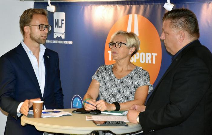 Nikolai Astrup og Liv-Signe Navarsete er ikke enige om alt, men når det kommer til kabotasje er de svært samstemte. Foto: Stein Inge Stølen