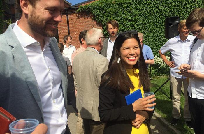 – Næringslivet har vært kjempeflinke til å bytte ut sine gamle lastebiler slik at også de bidrar til bedre byluft, forteller miljø- og samferdselsbyråd Lan Marie Berg. Foto: J. Kristian Bjerke