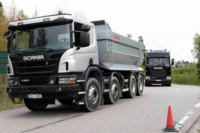 Scanias Astator-prototype under testing. Foto: Scania Trucks