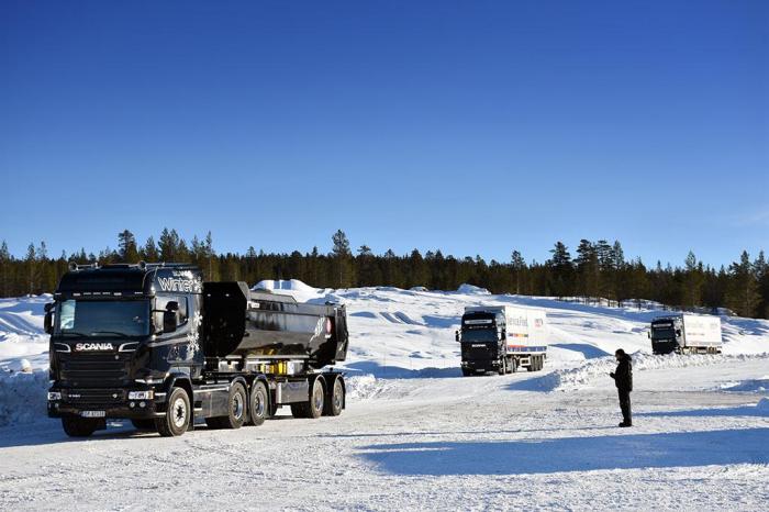 Testflåten er tilgjengelig for kunder og fagpresse fra inn- og utland under arrangementet. Foto: Stein Inge Stølen