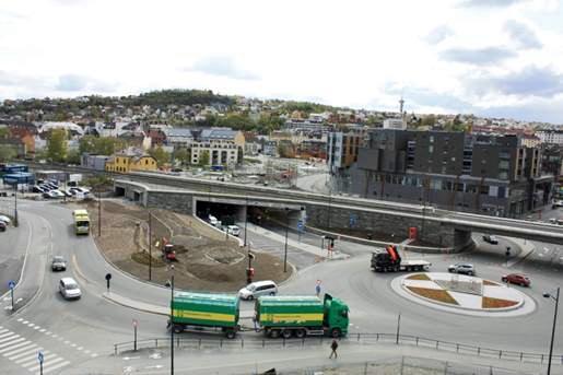 TIRSDAG: Strindheimtunnelen åpnes. Foto: Statens vegvesen