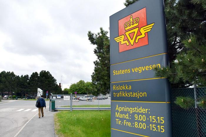 Det er avdekket juks blant annet her på Risløkka trafikkstasjon i Oslo. Foto: Stein Inge Stølen