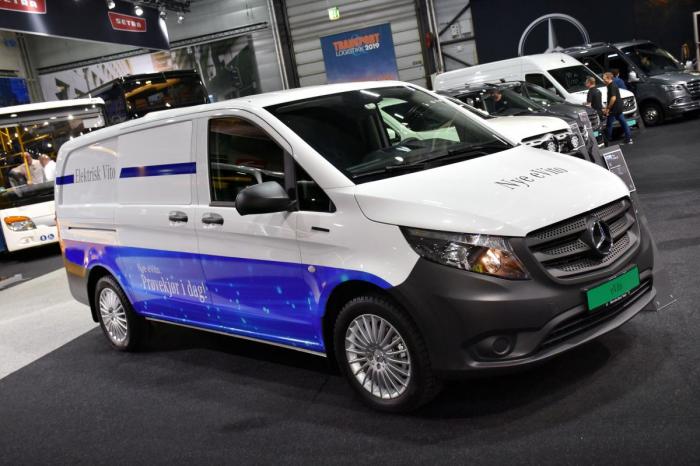 Mercedes-Benz eVito. Foto: Stein Inge Stølen
