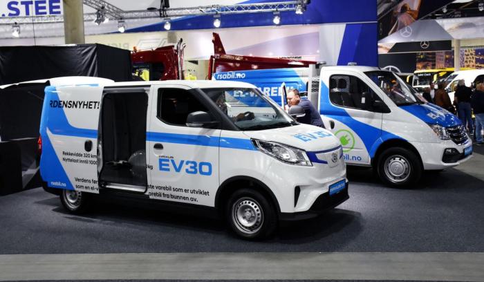 Maxus EV30. Foto: Stein Inge Stølen
