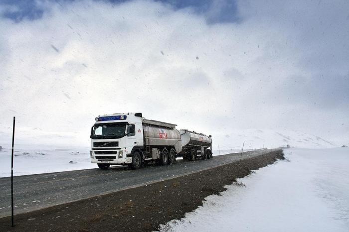 Trygg ferdsel over fjellet vinterstid er et viktig argument for E134 med arm til Bergen. Illustrasjonsfoto: Stein Inge Stølen