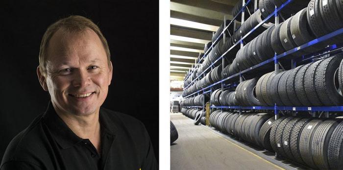 - Det ikke er noe galt i å velge regummierte dekk, men det finnes en rekke kvalitetsdekk som er mer lønnsomme valg, sier Torleiv Dalen Haukenes i Dekkmann. Foto: Dekkmann / Stein Inge Stølen