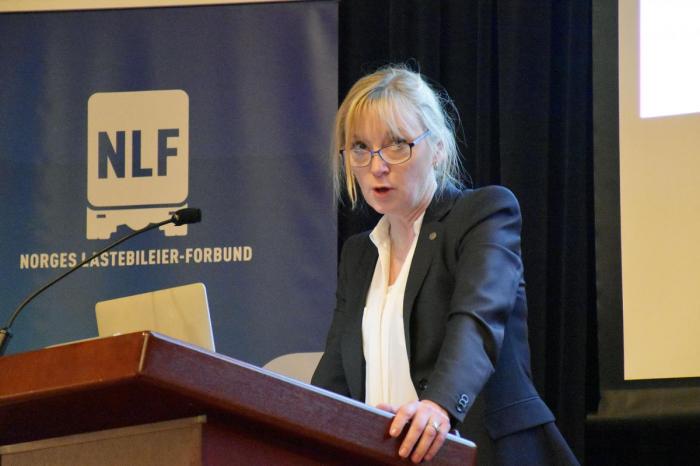 Trude Vollheim, direktør i Arbeidstilsynet, blir i økende grad klar over omfanget av kriminalitet i transportbransjen. Foto: Stein Inge Stølen