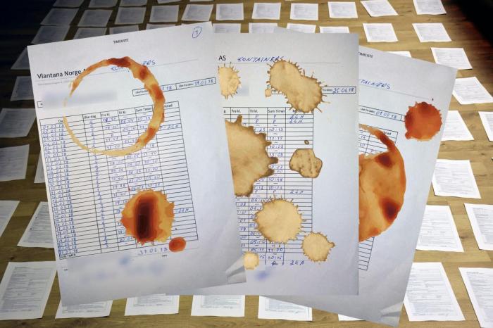 Vlantana Norge har hatt mye uflaks med timelister opp igjennom. Dette mener de er grunnen til at de hver måned makulerte 200 håndskrevne timelister, i stedet for å bruke de som lønnsgrunnlag. Foto/montasje: Stein Inge Stølen