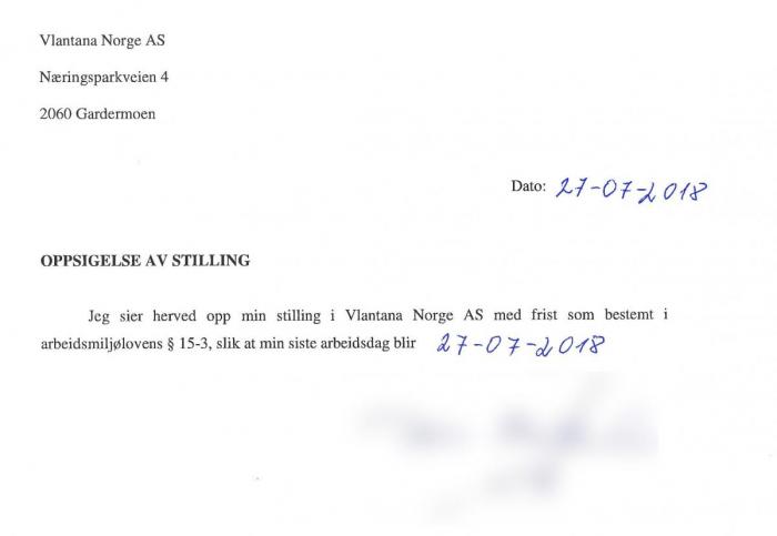 Et av hovedelementene i saken er hvordan sjåførene skal ha blitt forledet til å signere på dokumenter de ikke forsto innholdet av, siden det var skrevet på norsk - et språk ingen av sjåførene behersket. Blant disse skal det ha vært udaterte egenoppsigelser, som selskapet ved flere anledninger skal ha benyttet for å kvitte seg med brysomme ansatte. Foto: Advokat Sandra Latotinaite