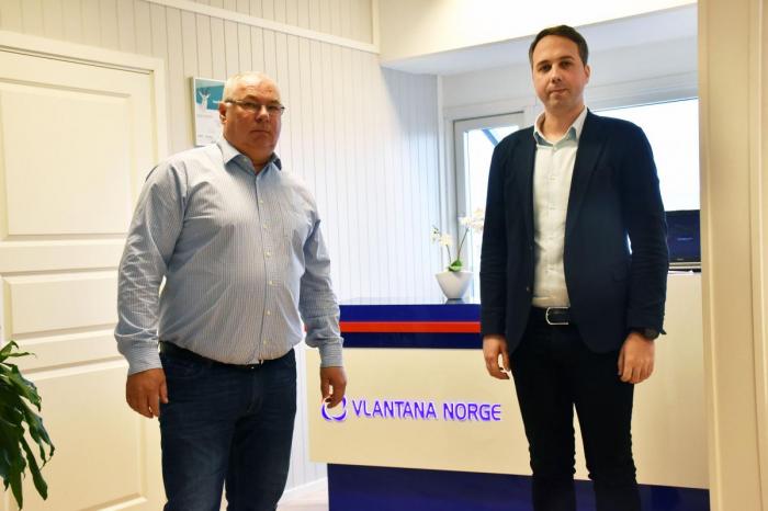 Daglig leder Terje Larssen og styreleder Vladas Stoncius Jr. tar avstand fra beskyldningene. Foto: Stein Inge Stølen