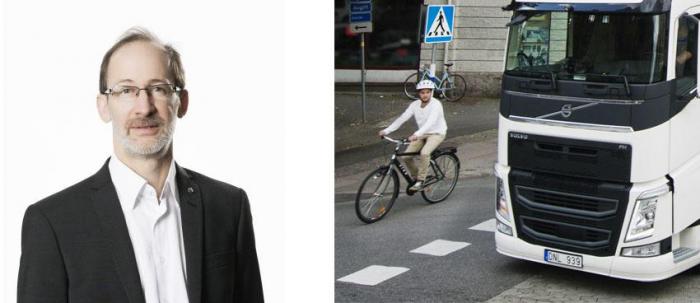 Carl Johan Almqvist, sjef for trafikk- og produktsikkerhet hos Volvo Trucks. Foto: Volvo